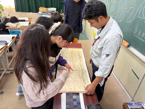 出前授業の様子