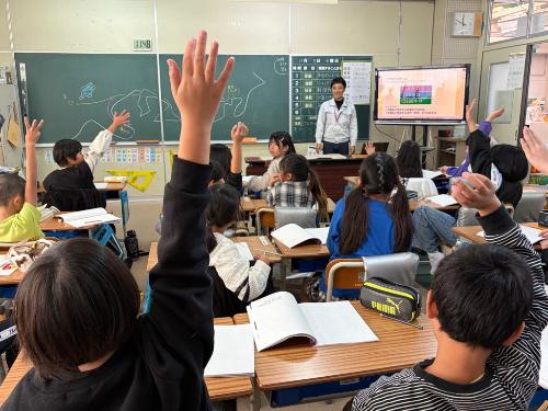 出前授業の様子