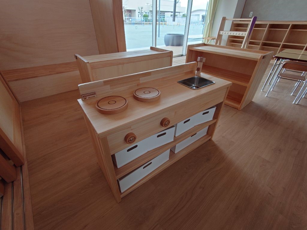 導入した木製遊具