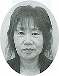 副議長綿民和子議員の白黒顔写真