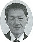 勝見地区常任委員会委員の男性議員の白黒顔写真