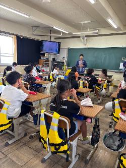 出前授業の様子