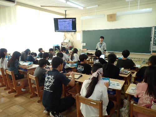 出前授業の様子