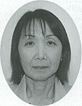 山大淀地区常任委員会委員の女性議員の白黒顔写真