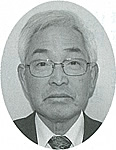 明和団地地区常任委員会委員の男性議員の白黒顔写真
